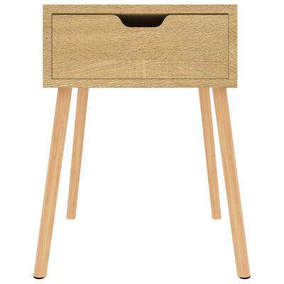 vidaXL Bedside Cabinets 2 pcs Sonoma Oak 40x40x56 cm Engineered Wood
