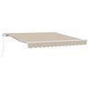 vidaXL Retractable Awning Beige 300 x 250 x 165 cm