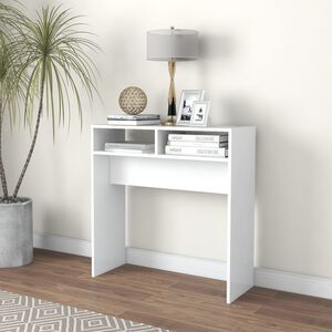 vidaXL Console Table White 78x30x80 cm Engineered Wood