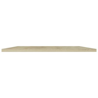 vidaXL Bookshelf Boards 8 pcs Sonoma Oak 80x50x1.5 cm Engineered Wood