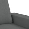 vidaXL 3-Seater Sofa Dark Grey 180 cm Fabric