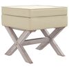 vidaXL Storage Stool 45x45x49 cm Linen