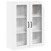 vidaXL Dishwasher Panel Kalmar High Gloss White 80 x 31 x 100 cm