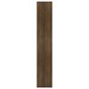 vidaXL Book Cabinet/Room Divider Brown Oak 60x30x166 cm Engineered Wood
