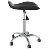 vidaXL Office Chair Black Faux Leather