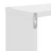 vidaXL Wall Cube Shelves 2 pcs High Gloss White 26x15x26 cm