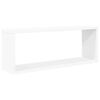 vidaXL Wall Cube Shelf 4 pcs White 60x15x23 cm Engineered Wood