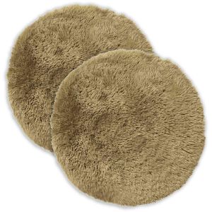 vidaXL Cushion with Pillow HEERLEN 2 pcs Light Grey PV Fleece