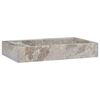 vidaXL Sink Grey 58x39x10 cm Marble