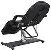 vidaXL Beauty Treatment Chair Faux Leather Black 180x62x78 cm