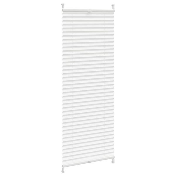 Plisse Blind 60x100cm White Pleated Blind