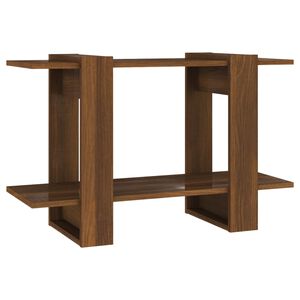 vidaXL Book Cabinet | Brown Oak | Engineered Wood | Medium | Book Cabinet