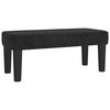 vidaXL Bench Black 70x30x30 cm Velvet