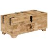 vidaXL Coffee Table Solid Mango Wood 80x40x35 cm