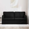 vidaXL Sofa Black 162 x 80 x 85 cm Fabric
