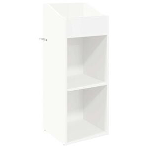 vidaXL Record Cabinet White 36 x 36 x 95.5 cm Engineered Wood