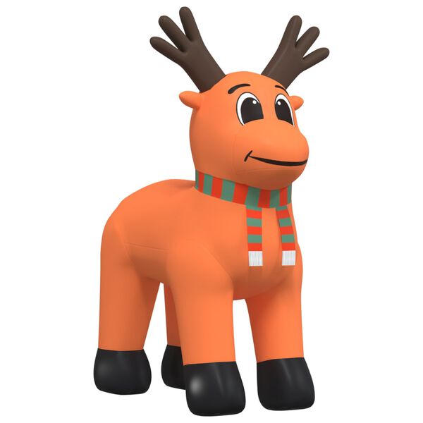 vidaXL Christmas Inflatable Reindeer with LEDs 400 cm