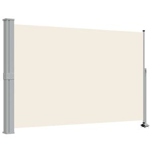 vidaXL Patio Retractable Side Awning 160 x 300 cm Cream
