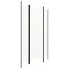 vidaXL 3-Panel Room Divider White 150x180 cm