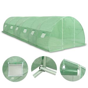 vidaXL Greenhouse 27m&sup2; 900x300x200 cm
