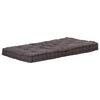 vidaXL Pallet Floor Cushions 2 pcs Cotton Anthracite