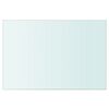 vidaXL Shelf Panel Glass Clear 20x30 cm