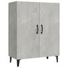 vidaXL Sideboard Concrete Grey 70x34x90 cm Engineered Wood