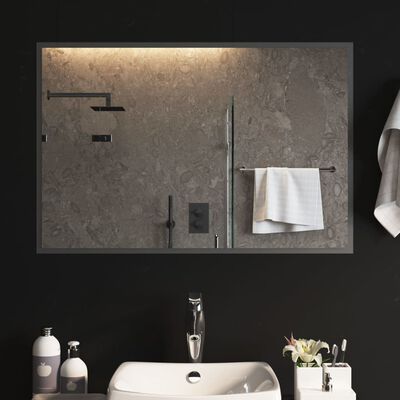 vidaXL LED Bathroom Mirror 60x90 cm