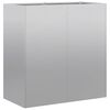 vidaXL Planter 80x40x80 cm Galvanised Steel