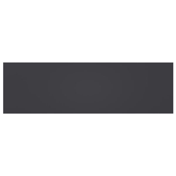 vidaXL Bookshelf Boards 4 pcs Grey 100x30x1.5 cm Engineered Wood