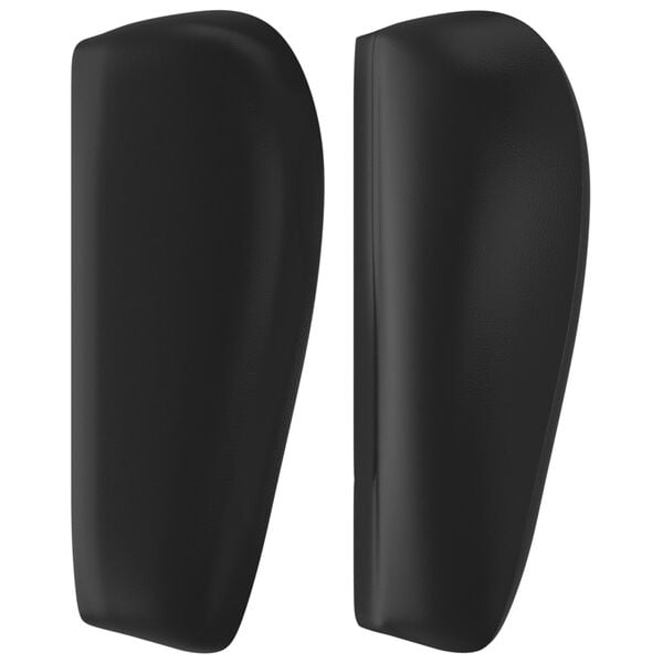 vidaXL Headboard with Ears Black 203 cm Faux Leather