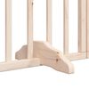 vidaXL Dog Gate with Door Foldable 6 Panels 300 cm&nbsp;Poplar Wood