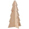 vidaXL Wooden Christmas Tree for Decoration 69.5 cm Solid Wood Pine