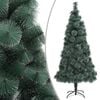 vidaXL Artificial Christmas Tree | Green | PET, Steel | Small