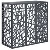 vidaXL Air Conditioner Cover Anthracite 110 x 50 x 105 cm Steel