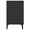 vidaXL Sideboard Black 100x36x60 cm Engineered Wood