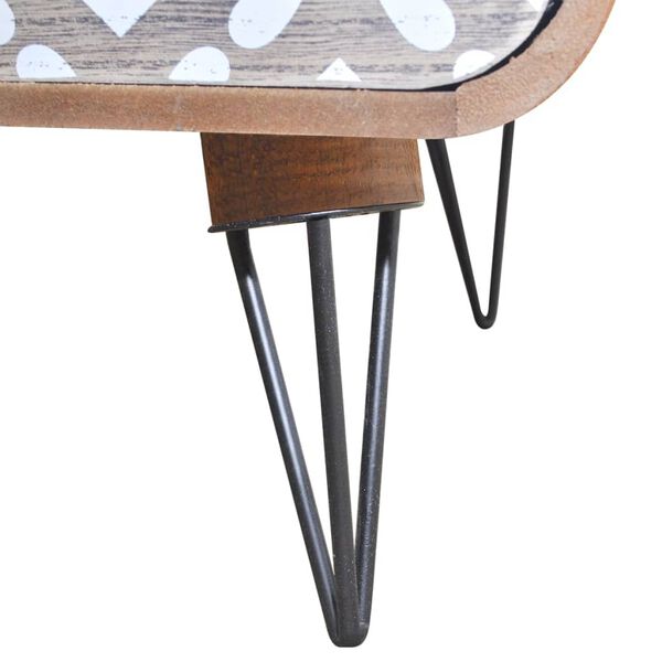 vidaXL Side Cabinet with 3 Drawers Brown