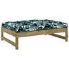 vidaXL 5 Piece Garden Lounge Set with Cushions Impregnated Wood Pine