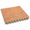 vidaXL Pool Ground Mat 6 pcs Wood 4.32 ㎡ EVA Foam