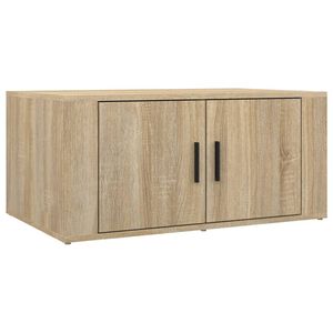 vidaXL Coffee Table Sonoma Oak 80x50x36 cm Engineered Wood