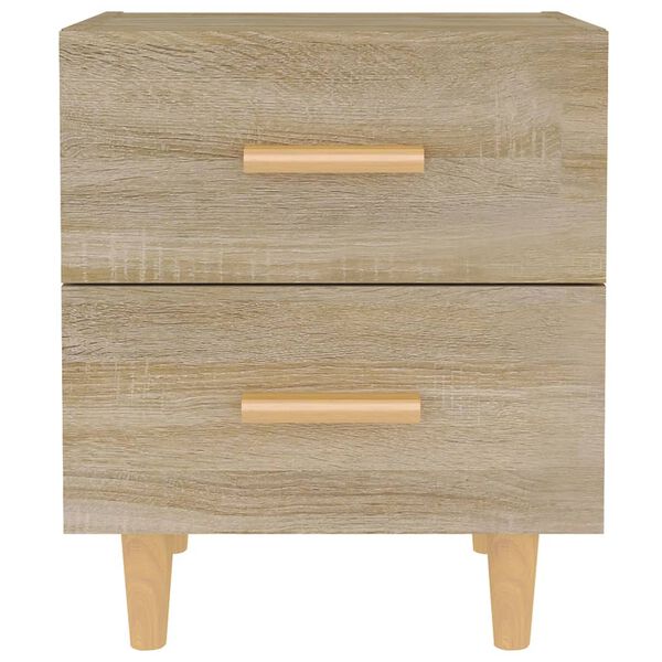 vidaXL Bed Cabinet Sonoma Oak 40x35x47.5 cm