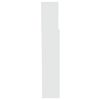 vidaXL Headboard Cabinet White 200x19x103.5 cm