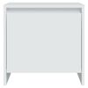 vidaXL Bedside Cabinets 2 pcs White 45x34x44.5 cm Engineered Wood
