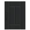 vidaXL Kitchen Cabinet 2 pcs Black 30 x 31 x 40 cm Engineered Wood