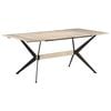 vidaXL Dining Table 180x90x76 cm Solid Mango Wood