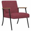 vidaXL Armchair Wine Red 59 x 75 x 78 cm Fabric