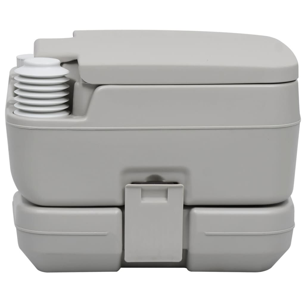 vidaXL Portable Camping Toilet with 