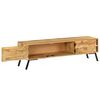 vidaXL TV Cabinet Solid Mango Wood 140x30x40 cm