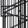 vidaXL Outdoor Dog Kennel Steel 1.84 m&sup2;