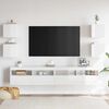 vidaXL Wall Mounted TV Cabinets 4 pcs High Gloss White 30.5x30x30 cm